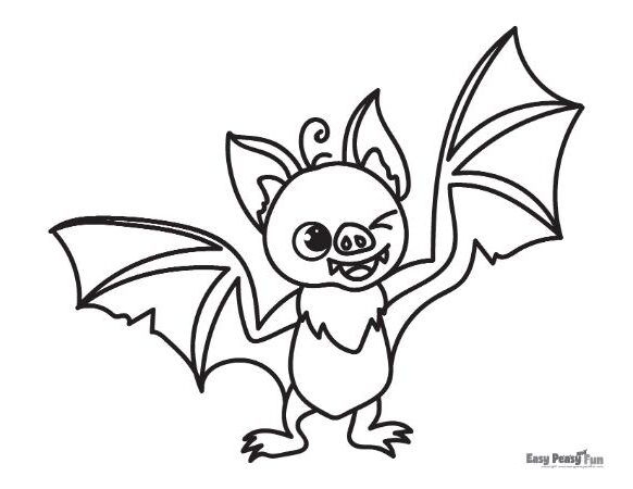 Printable bat coloring pages â sheets