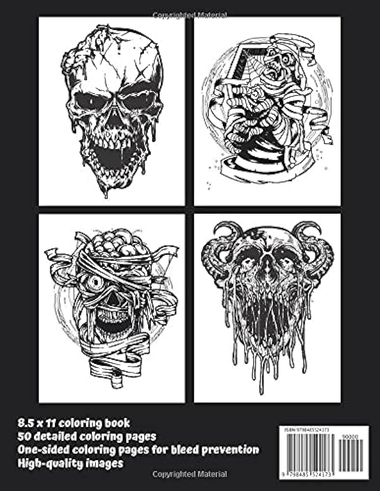 Adult horror house coloring book horror halloween coloring book for adults cato fato books