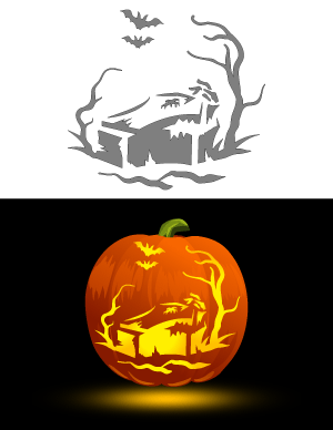 Free printable difficult pumpkin stencils
