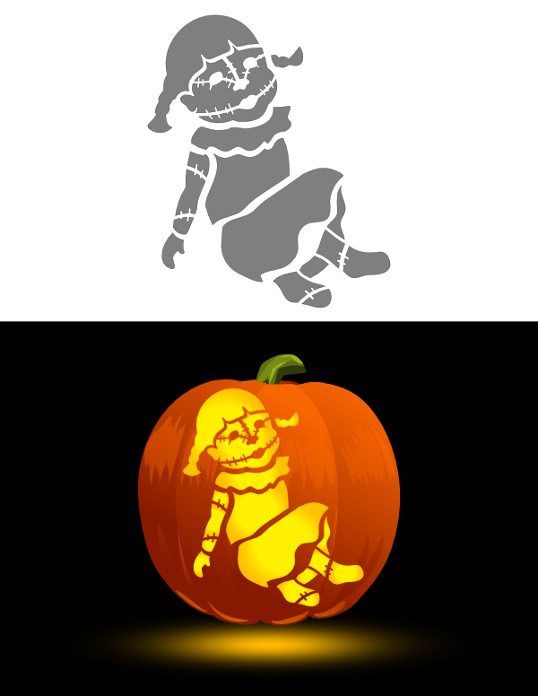 Free printable difficult pumpkin stencils