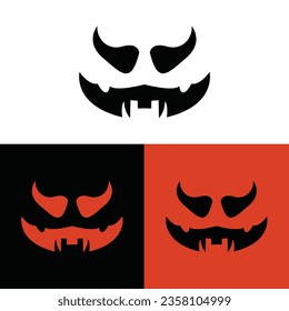 Halloween scary pumpkin stencils photos and images
