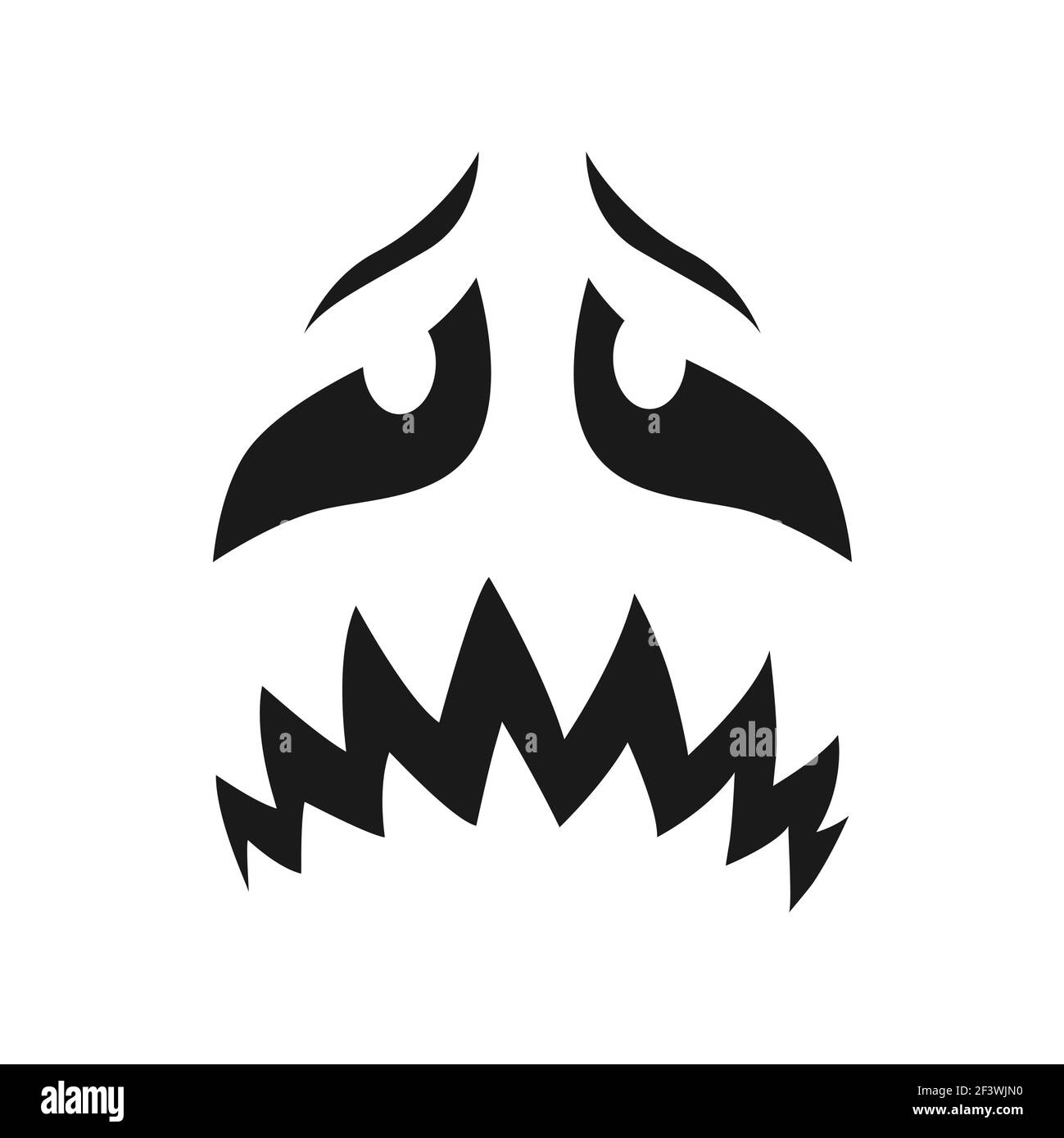 Creepy eyes black and white stock photos images