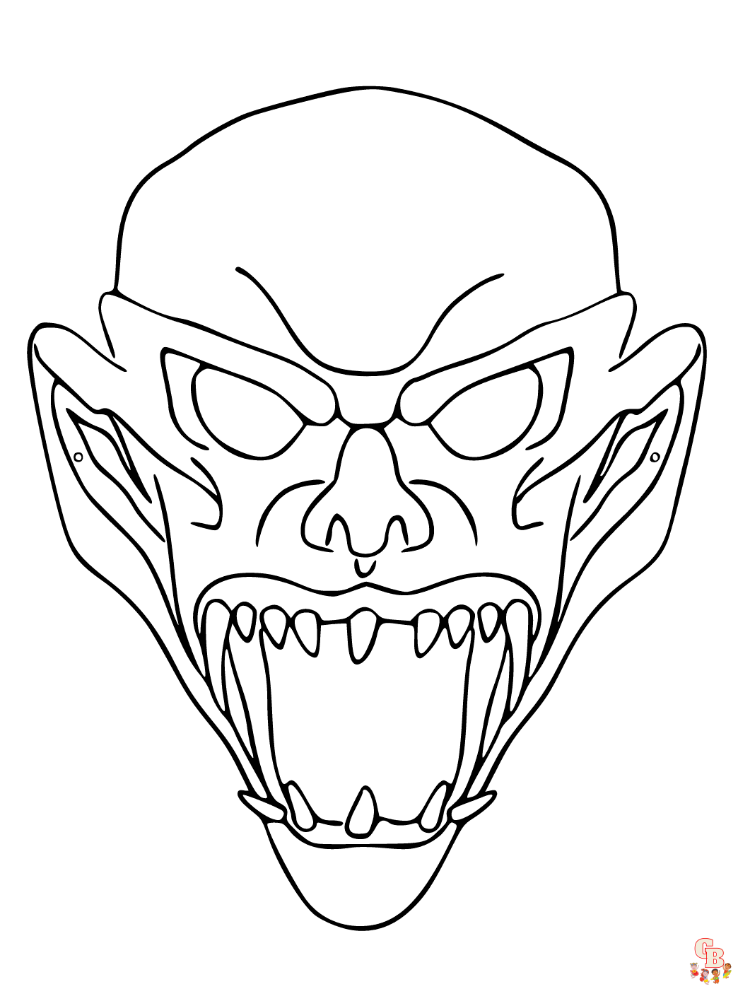 Printable goosebumps coloring pages free for kids and adults
