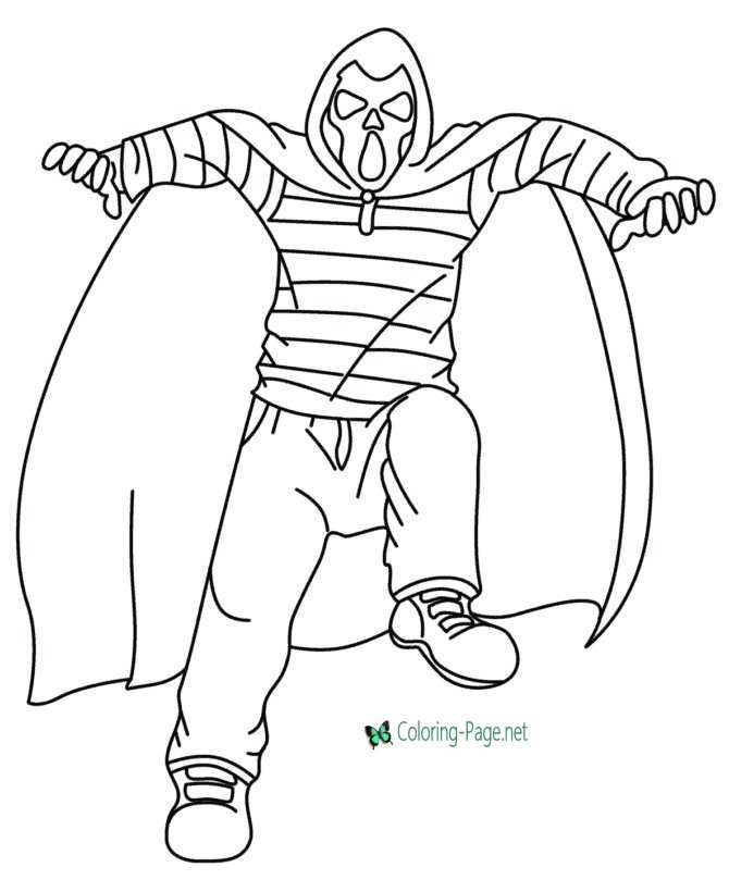 Halloween coloring pages