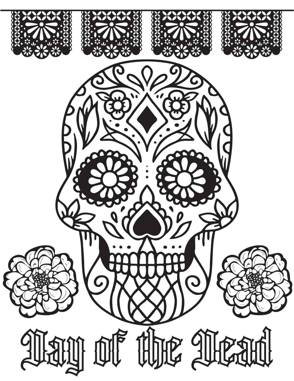 Free halloween coloring pages for kids and adults
