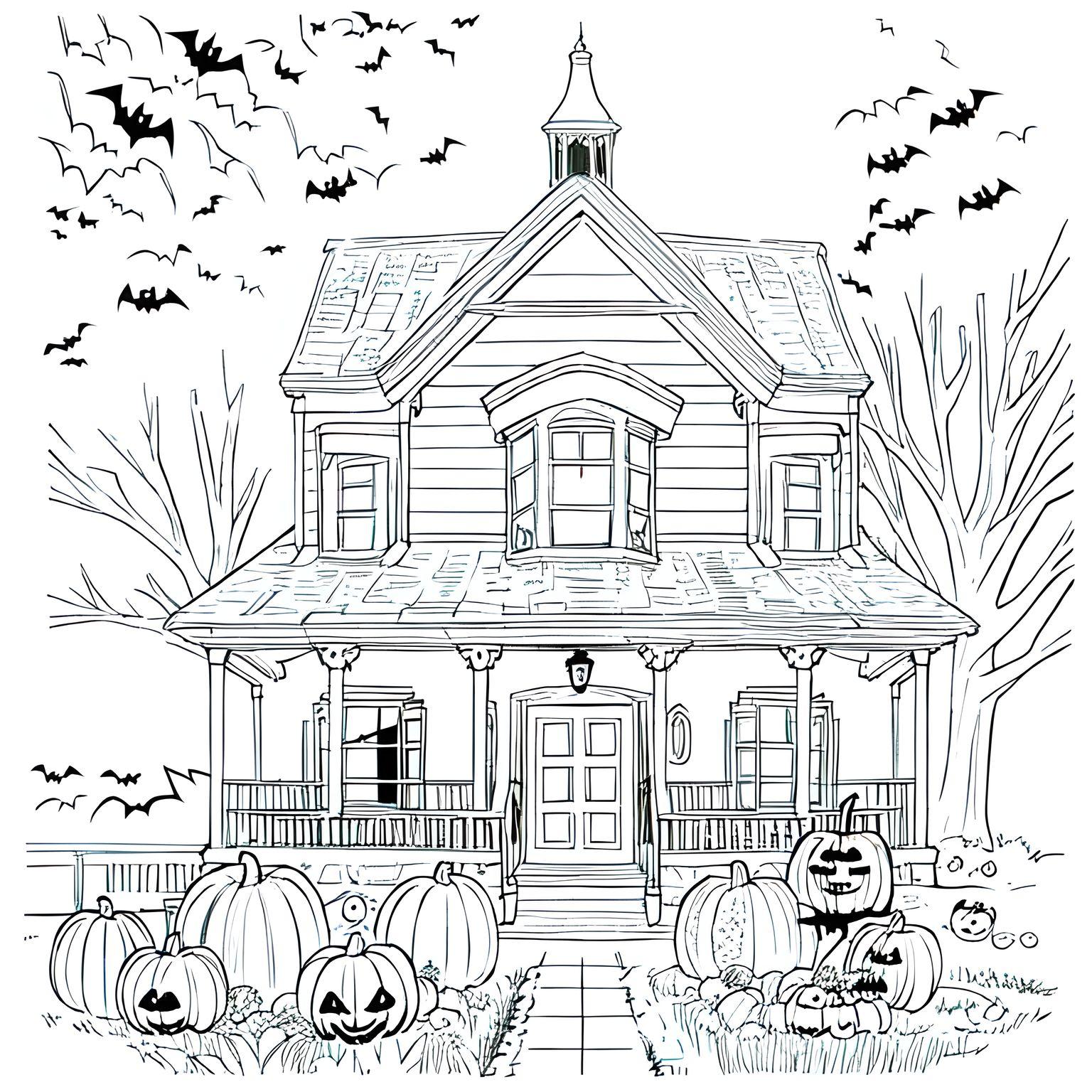 Halloween coloring pages free printable coloring pages