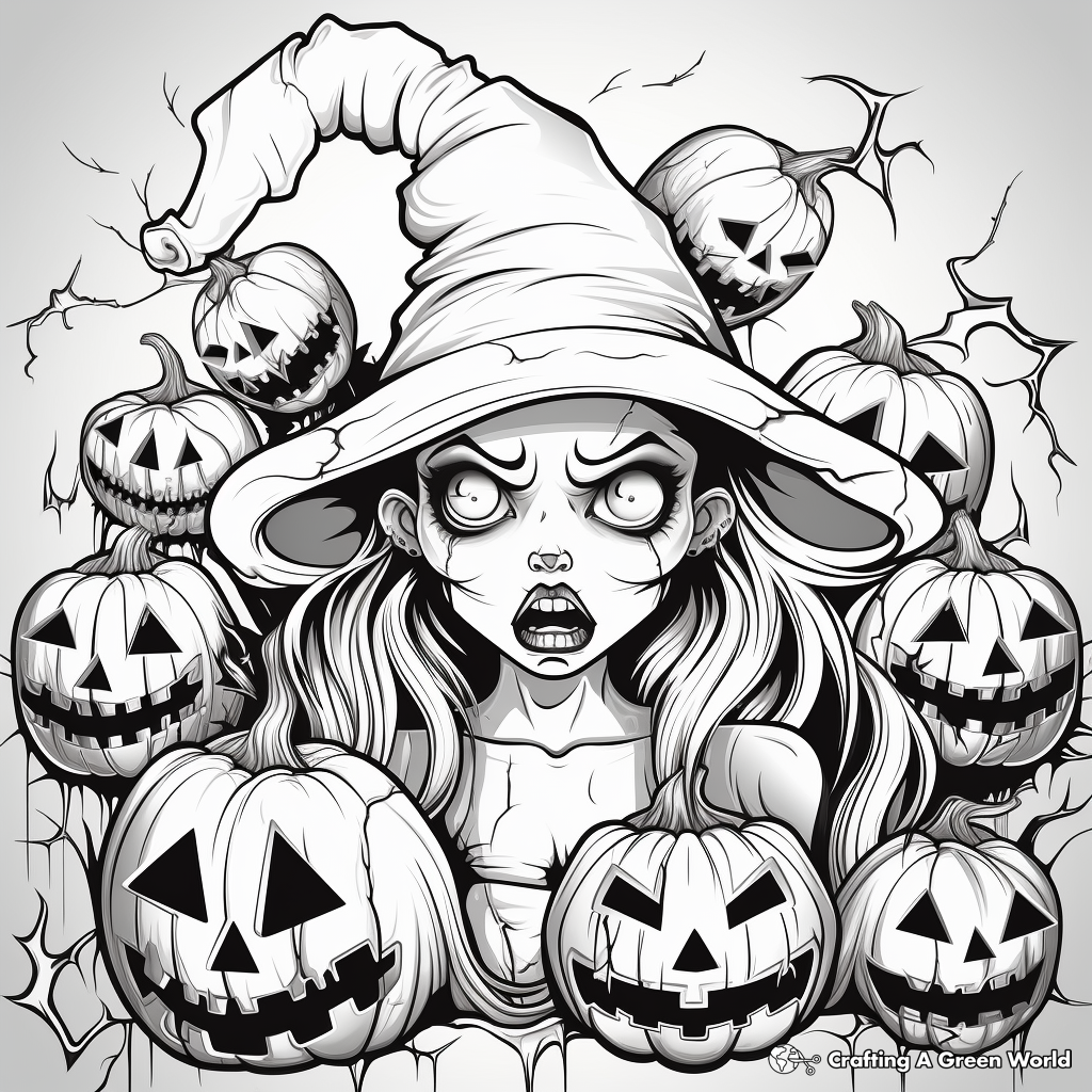 Halloween coloring pages