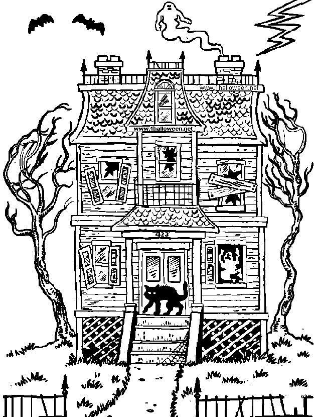 Haunted house doll house