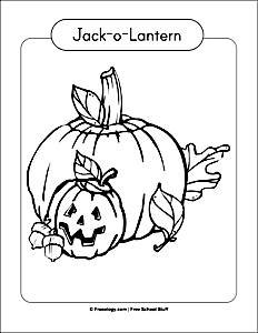 Six scary halloween coloring pages