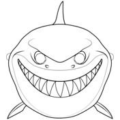 Sharks coloring pages free coloring pages