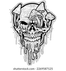 Adult skull coloring pages images stock photos d objects vectors
