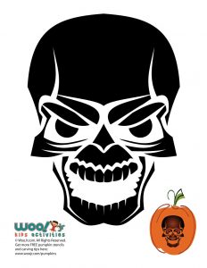 Skulls and skeleton pumpkin templates to carve woo jr kids activities childrens publishing