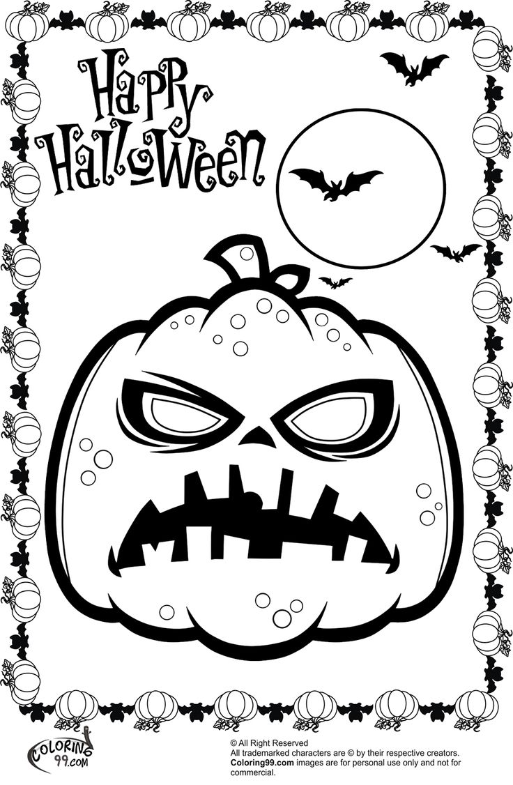 Scary halloween pumpkin coloring pages halloween coloring pages scary halloween pumpkins scary halloween coloring pages