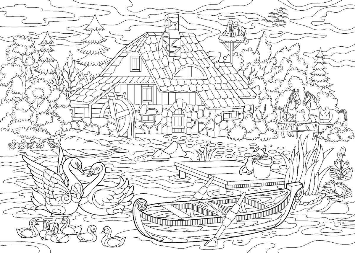 Travel coloring pages free printable coloring pages of scenic places youd want to escape to printables mom