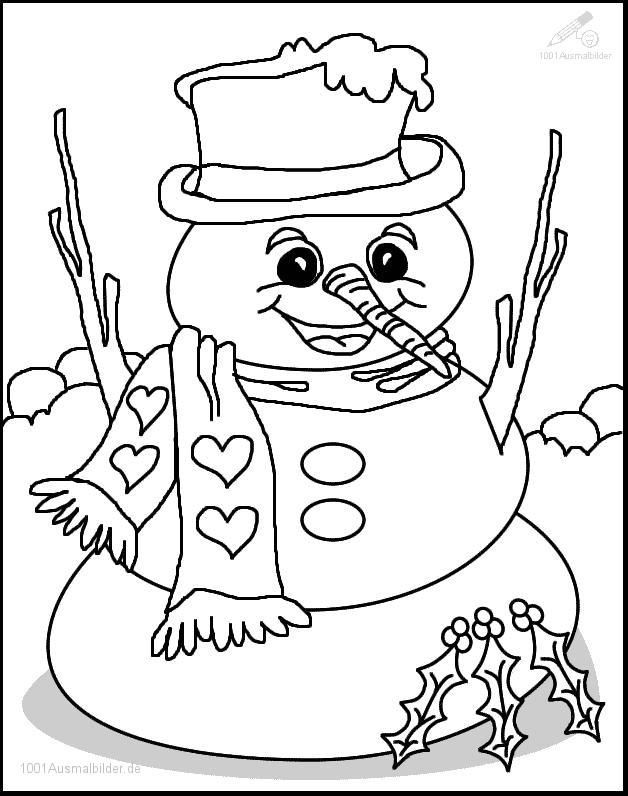 Vorlage snowman coloring pages free coloring pages coloring pages