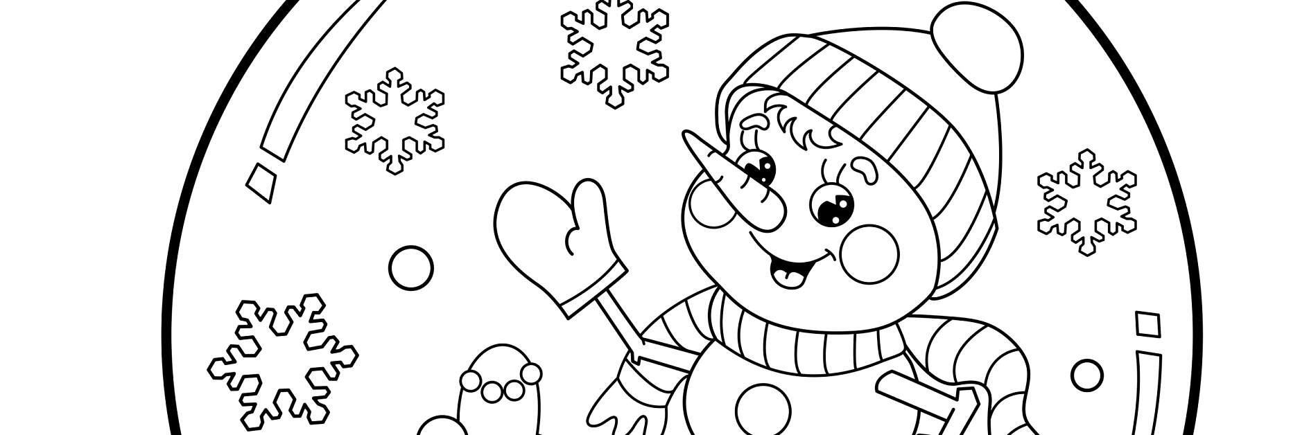 Ausmalbilder weihnachtskugeln â machs bunt