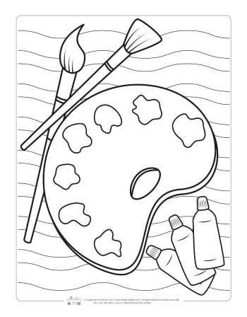 Back to school coloring pages for kids