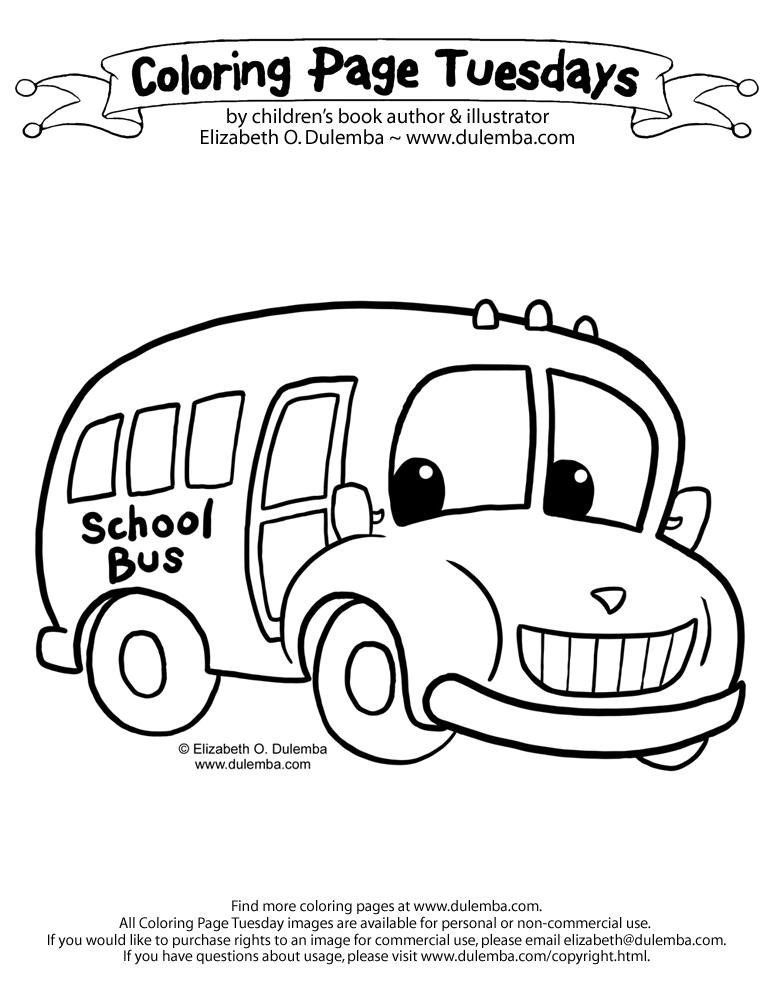 Coloring page tuesday