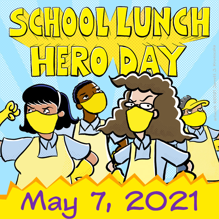 School lunch hero day