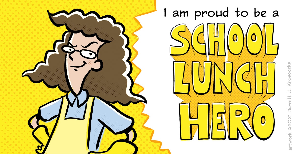 School lunch hero day