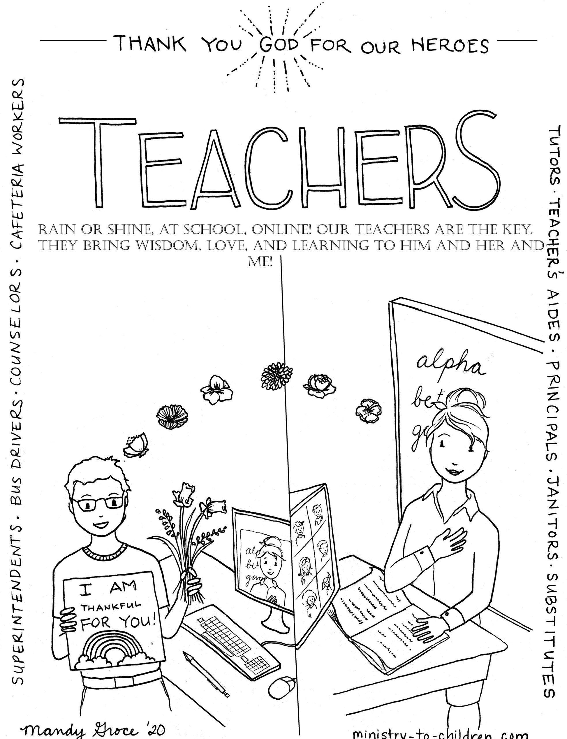 Everyday heroes coloring book free