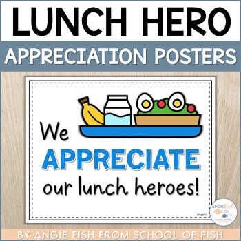 Lunch hero school lunch hero day lunch hero day tpt