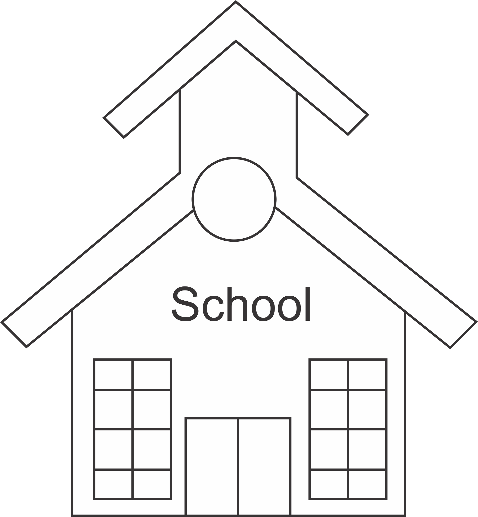 Free school house outline download free school house outline png images free cliparts on clipart library