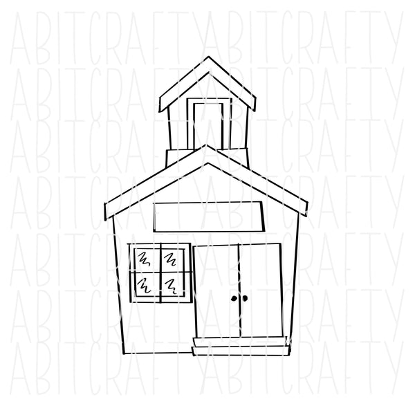 Schoolhouseback to schoolteacher svg png digital download