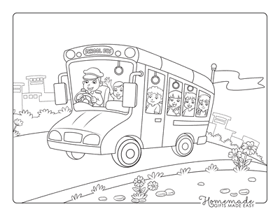 Free back to school coloring pages for kids