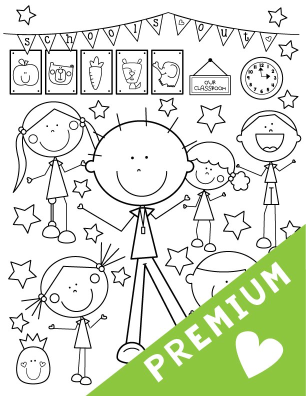 School premium â pond coloring club