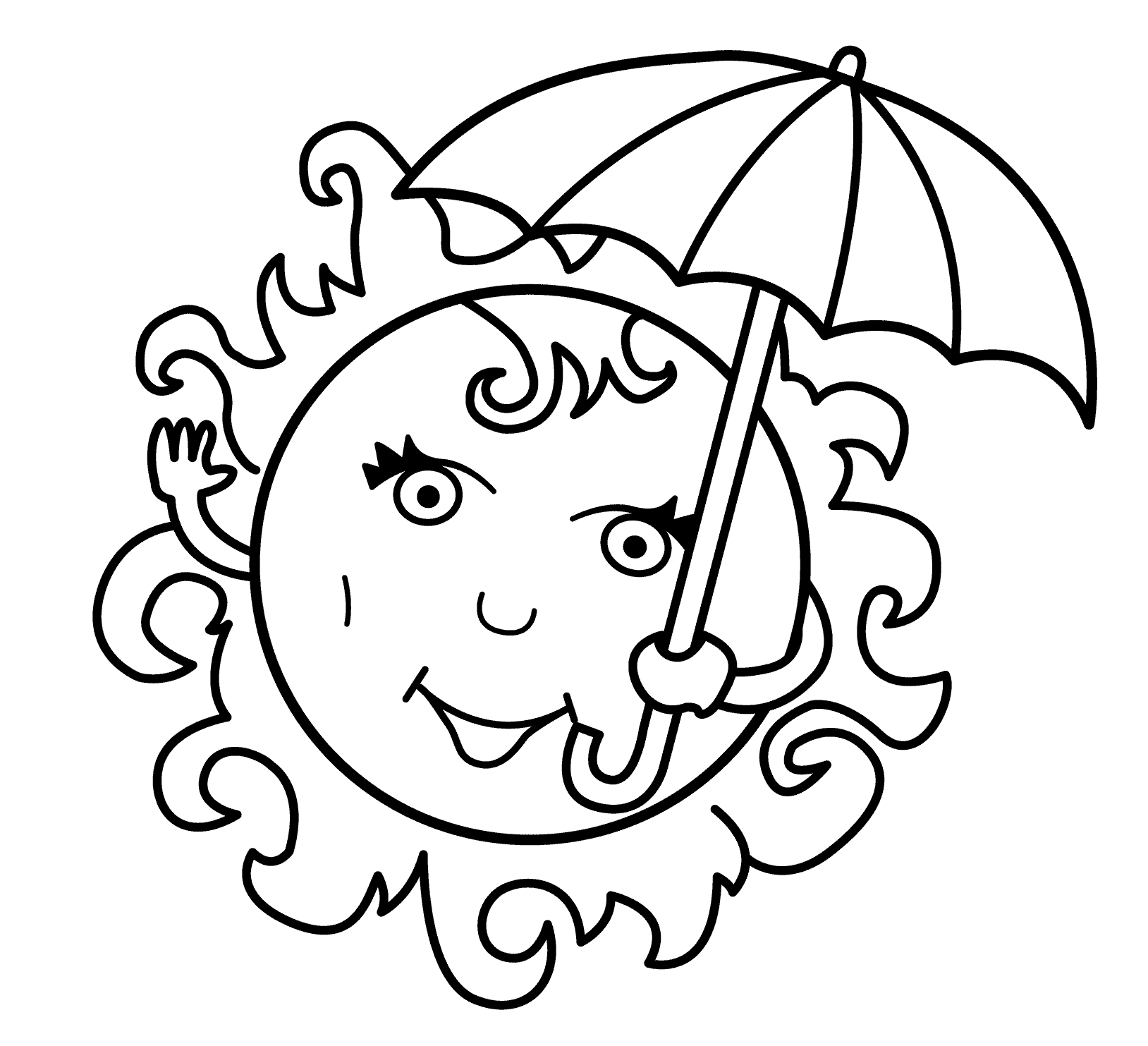 Summer coloring pages for kids print them all for free