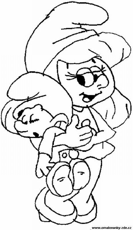 Funny coloring page cartoon coloring pages unicorn coloring pages smurfs drawing