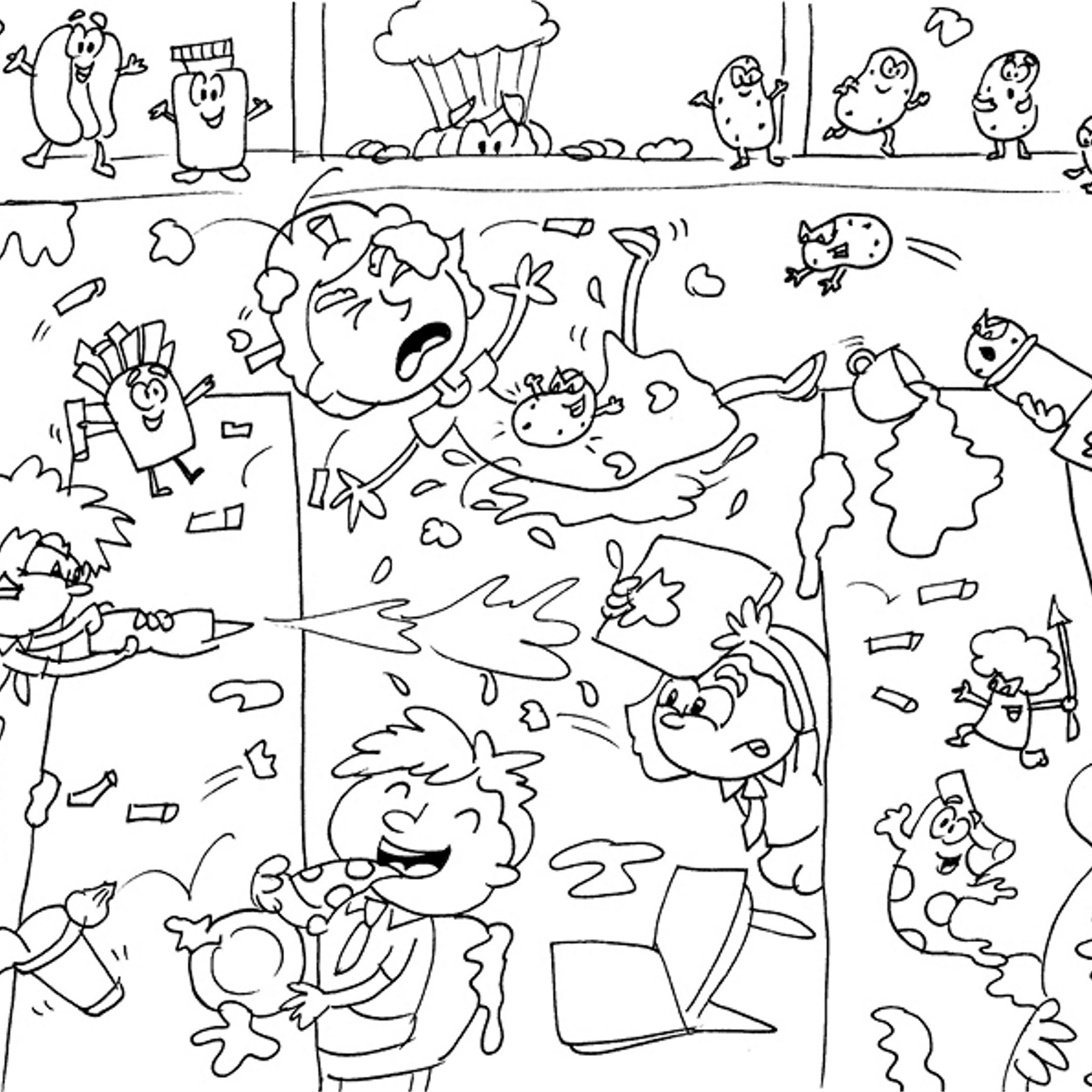 Cartoon club by sarah jane vickery