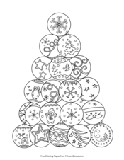 Christmas coloring pages â free printable pdf from