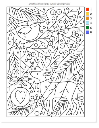 Tons of free printable christmas coloring pages for kids and adults