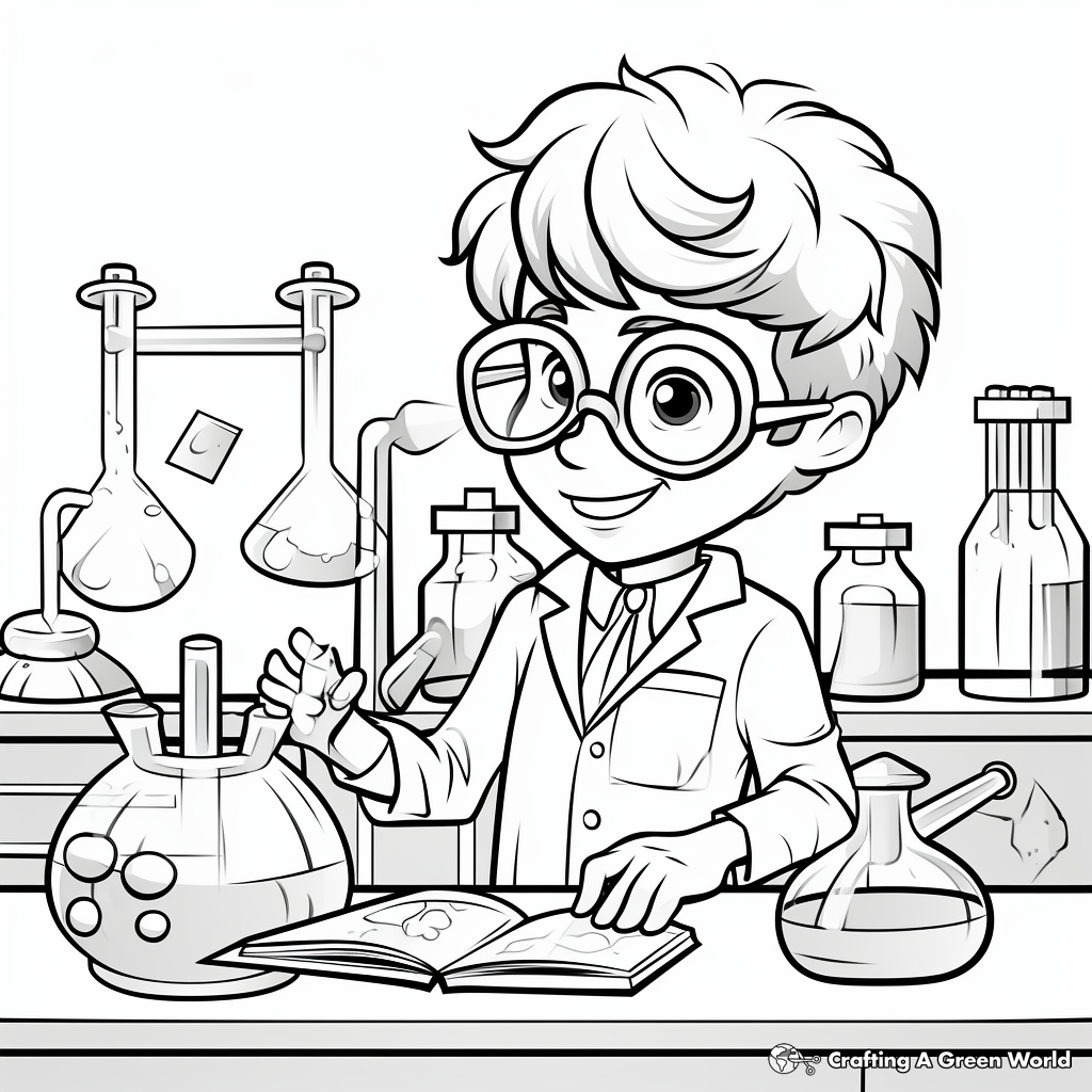 Science coloring pages