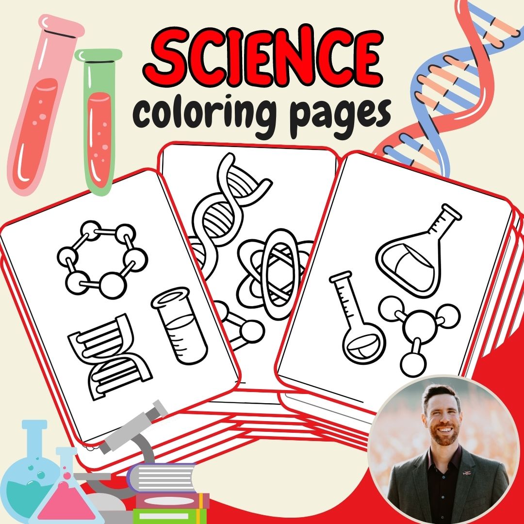 Science coloring pages fun and educational activities for all ages made by teachers
