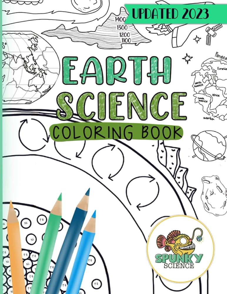 Earth science coloring book saied morgan lea books