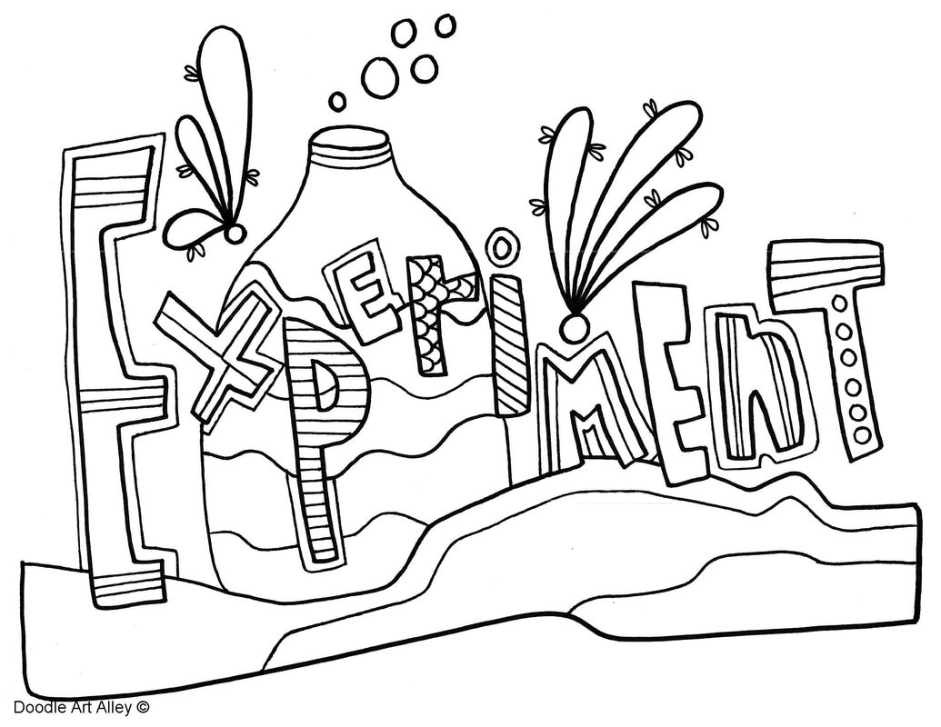 Scientific method coloring pages