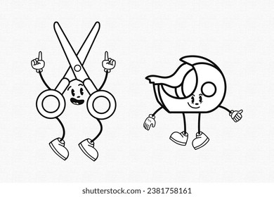 Thousand cute scissors royalty