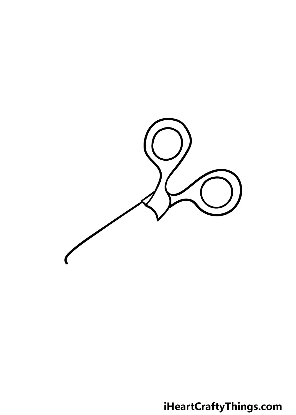 Scissors drawing