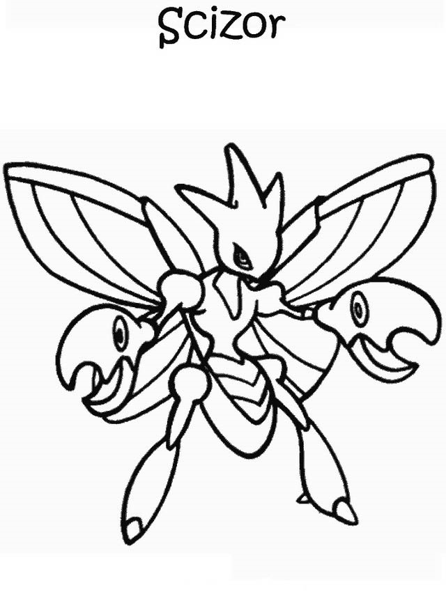 Pokemon free printable coloring pages