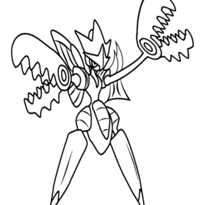 Pokemon mega evolution coloring pages printable for free download