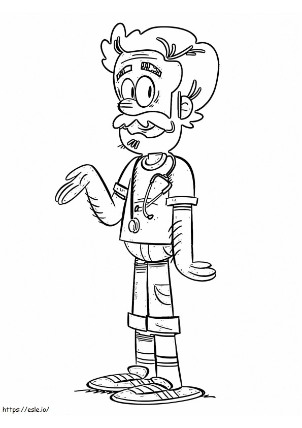 Arturo santiago coloring page