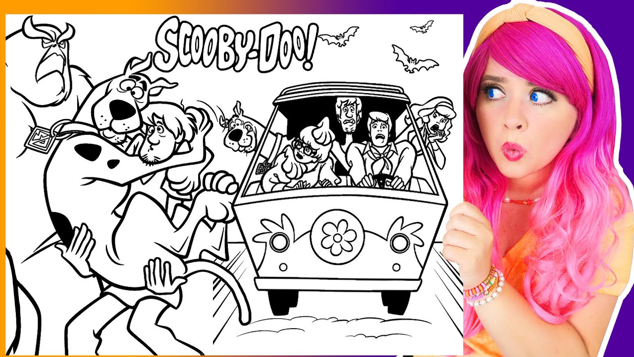 Coloring scooby