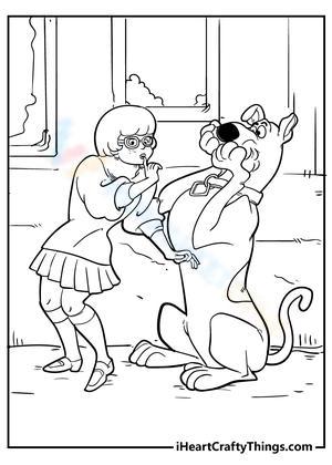 Free collection of scooby doo coloring pages for all ages