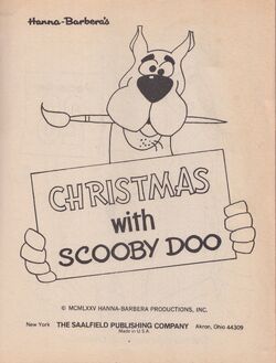 Christmas with scooby