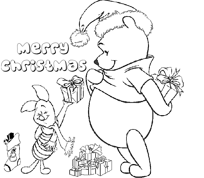 Christmas coloring pages