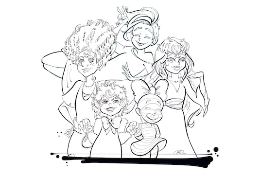 Ghouls just wanna have fun ghoul school scooby doo coloring page download now