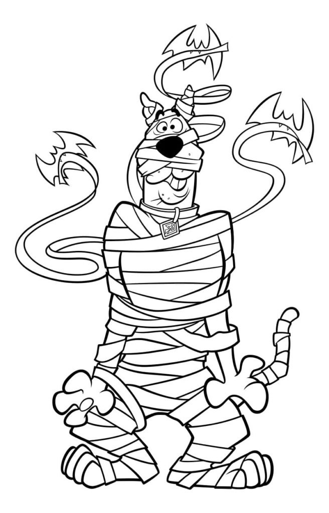 Scooby doo coloring pages